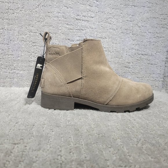 Sorel Women's Size US 5 Camel Brown Waterproof Leather Chelsea Boots NY1941-240 - Picture 6 of 9